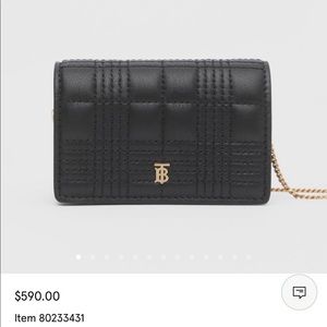 Burberry card case